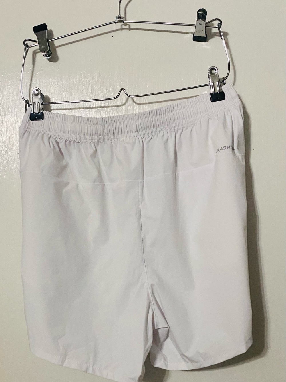 Women’s Elastic-Waist Shorts - Navy, White, Olive - Picture 9 of 9